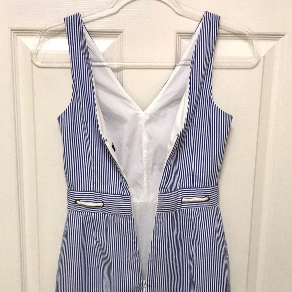 J. Crew Seersucker Sheath Dress